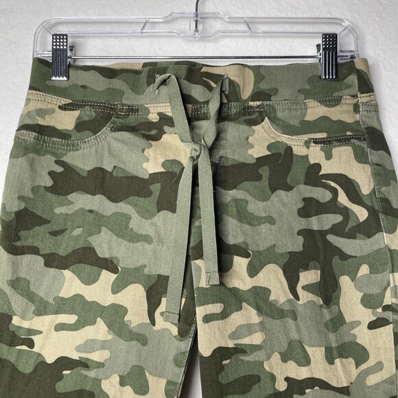 LEI Pants Womens Size Medium Camo Elastic Joggers Pockets Pull On Run Small - Picture 3 of 8
